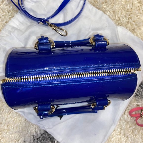 FURLA Jelly Candy Bag Blue Mini - Picture 3 of 3